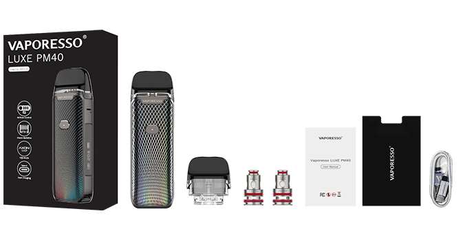Pod Luxe PM40 de Vaporesso, un kit e-cigarette pratique